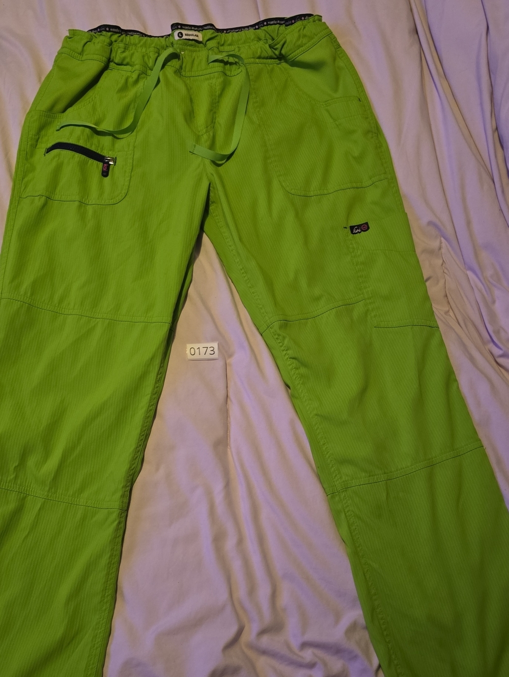 Koi Lite Bright Green Scrub Pants